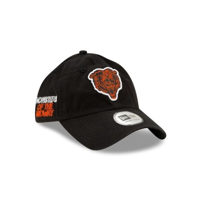 Sapca New Era Chicago Bears NFL Official NFL Draft Casual Classic Adjustable - Negrii